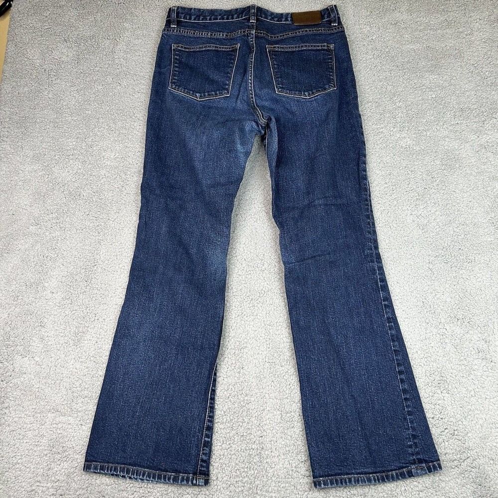 Lauren Ralph Lauren Jeans Womens 10 Blue Denim Classic Boot Cut Mid Rise - Picture 9 of 15